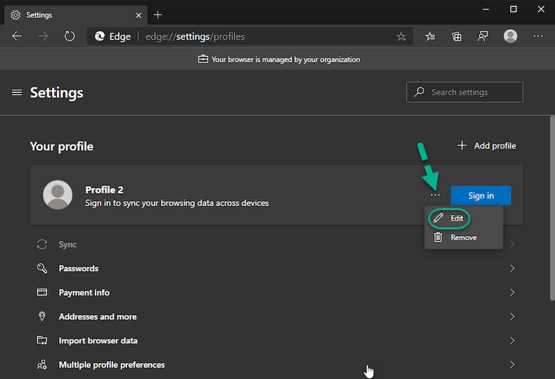 Login Multiple CRM Accounts In Microsoft Edge